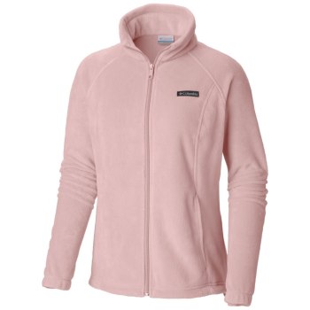 Columbia Benton Springs Full Zip Plus Size, Chamarras Rosas Para Mujer | 976285-AGM